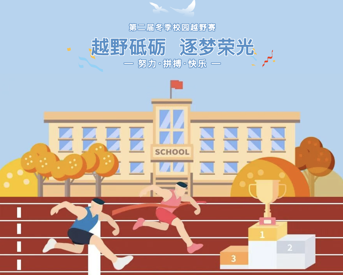 越野砺行，逐梦荣光！树人实验学校小学部第二届冬季校园越野赛圆满落幕